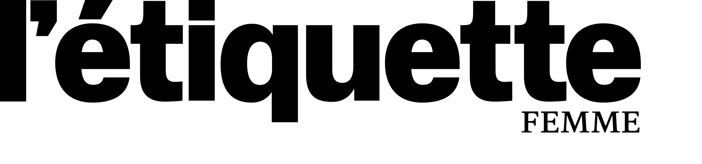 L'étiquette Femme